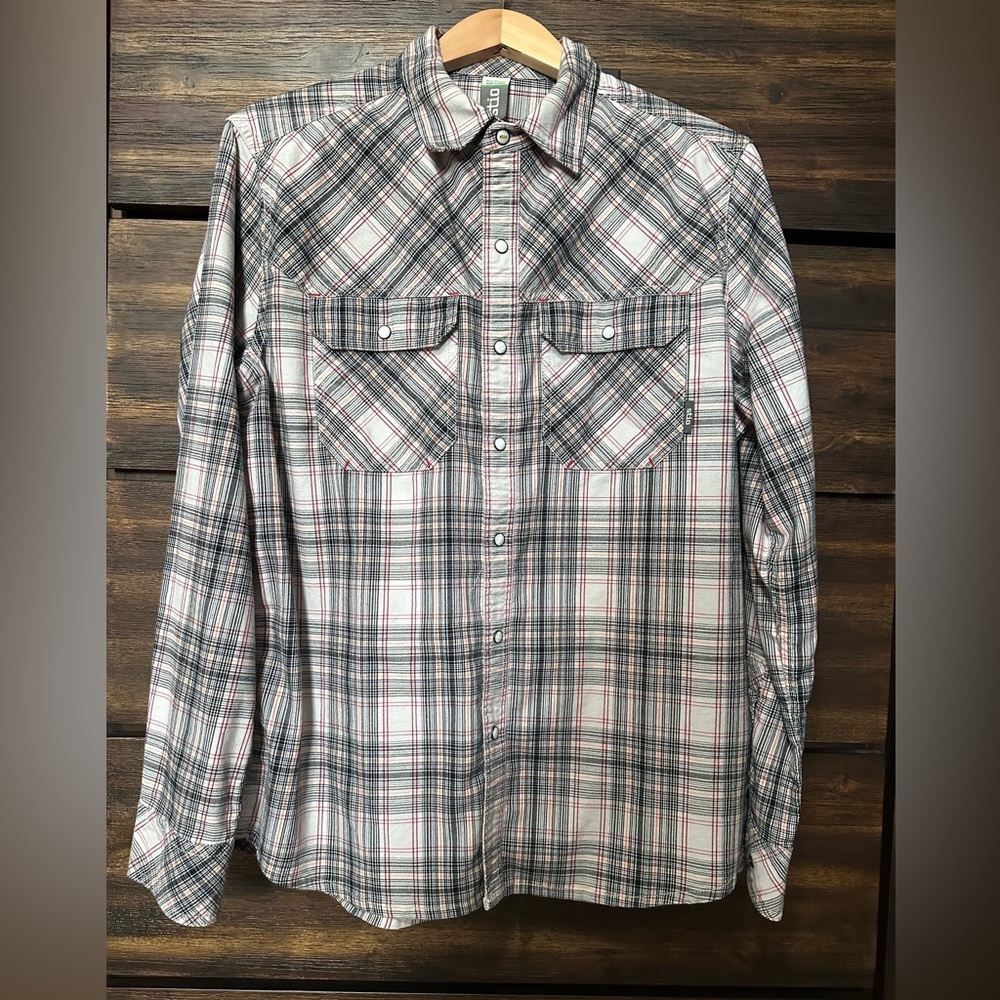 Stio Light Flannel Shirt Eddy Medium